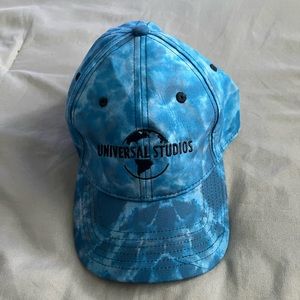 Blue Tie Dye Hat Universal Studios Adult 2022 2023 Baseball Florida